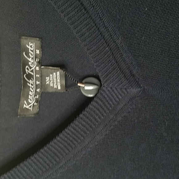 Men's 2xl sweater vest nwt V neckline - Picture 5 of 6